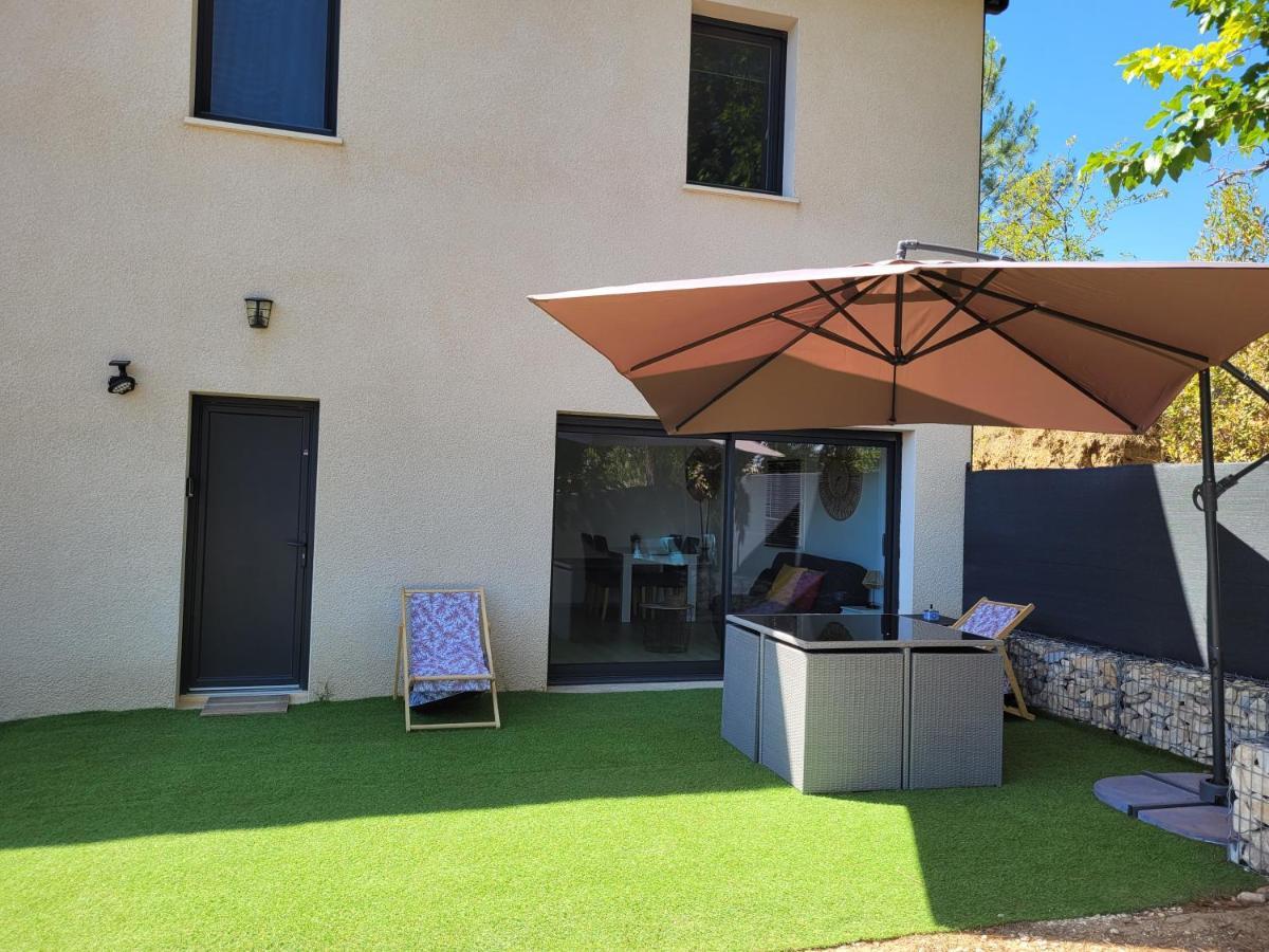 Saint-Julien-de-Peyrolas Appartement Tout Equipe En Rez-De-Jardin Entre Gard Et Ardeche מראה חיצוני תמונה